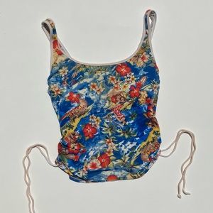 Floral Swimsuit Top